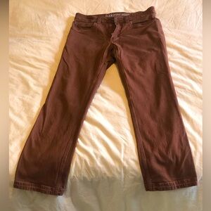 Duluth Trading Flex Fire Hose 5 Pocket Pant - Rust Brown